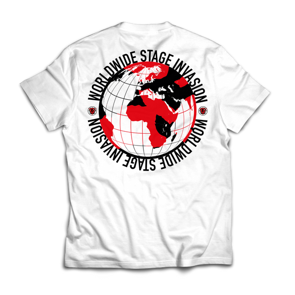 Worldwide Stage Invasion T-Shirt (white)
